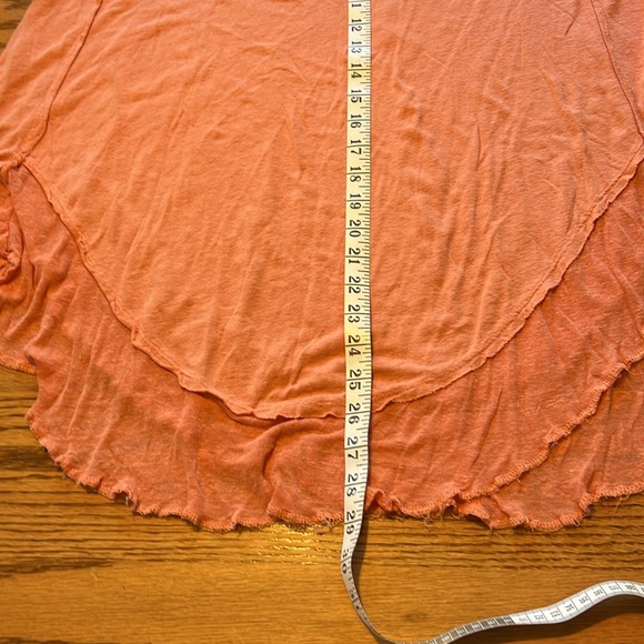 Free People tunic top medium. Light orange - Picture 5 of 6